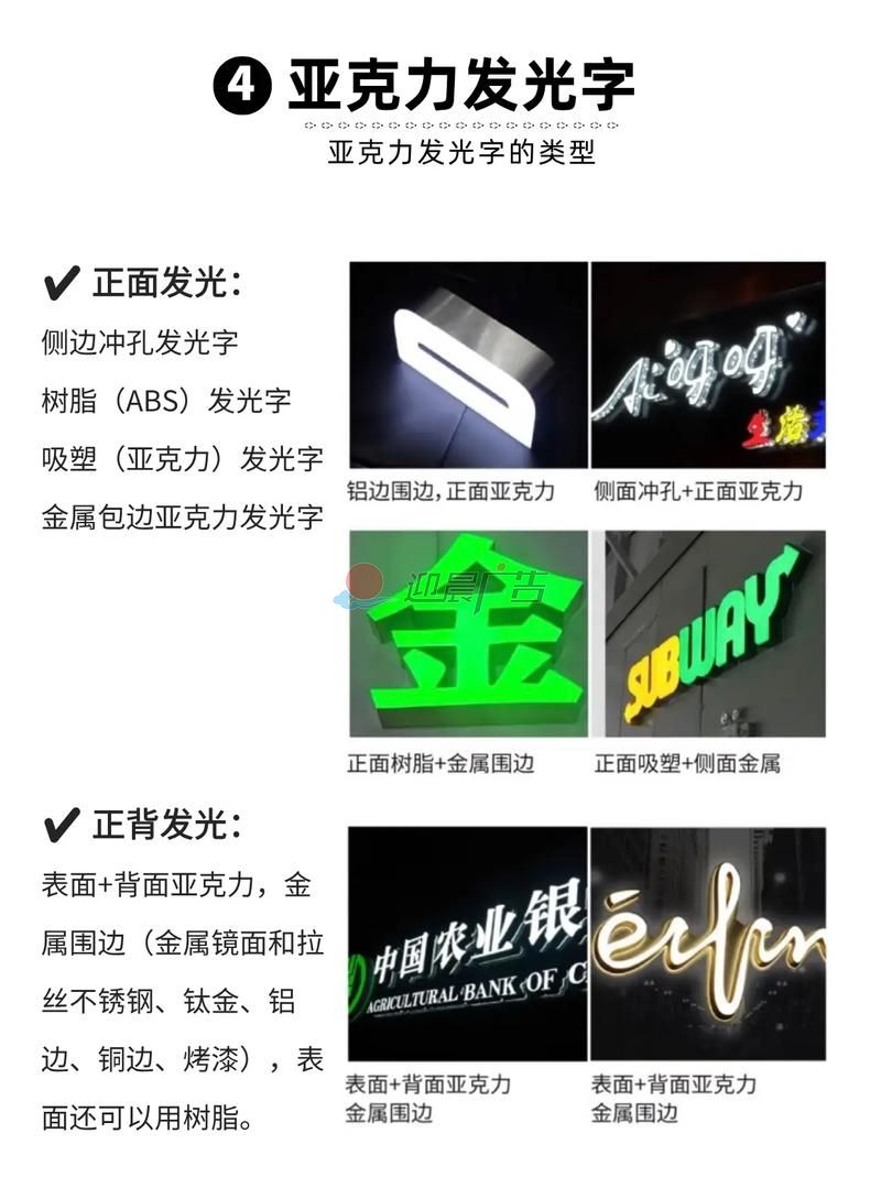 西安门店招牌发光字